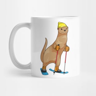 Otter Skier Ski Winter sports Mug